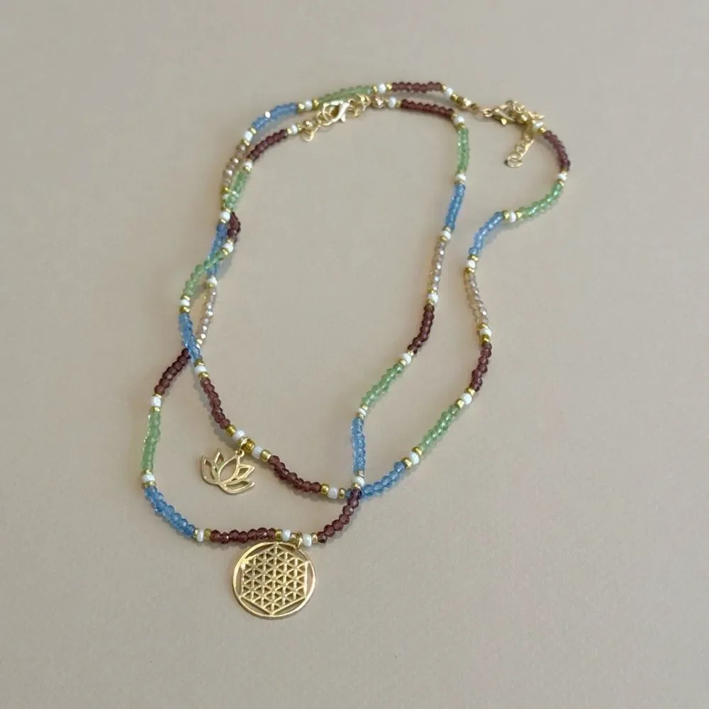Boho necklace set N1317